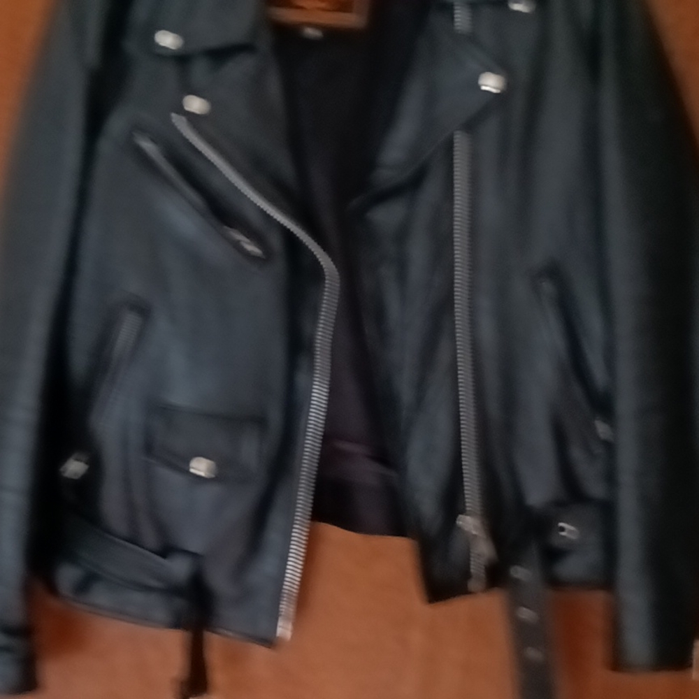 This black leather is a beauty.